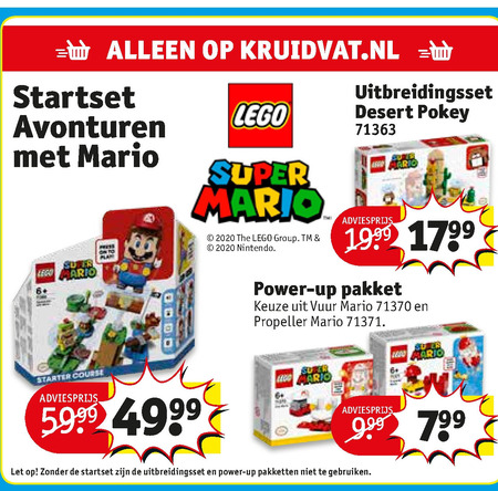 Super Kart lego folder aanbieding bij Kruidvat - details