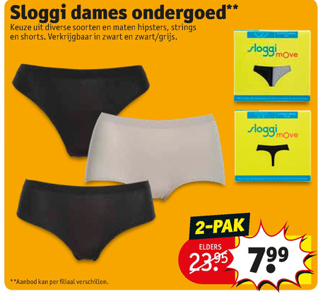 Sloggi ondergoed best sale dames kruidvat