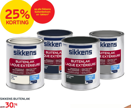 tot nu Verwoesten houd er rekening mee dat Sikkens beits, buitenlak folder aanbieding bij Praxis - details