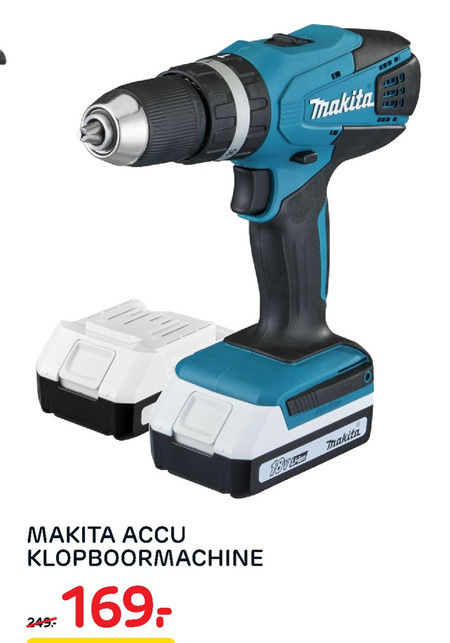 Ga trouwen Gevoelig Overeenkomstig met Makita accuboormachine folder aanbieding bij Praxis - details