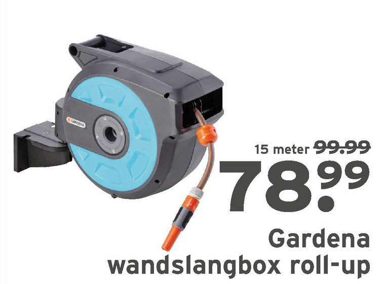 Gek harpoen infrastructuur Gardena tuinslanghaspel folder aanbieding bij Gamma - details