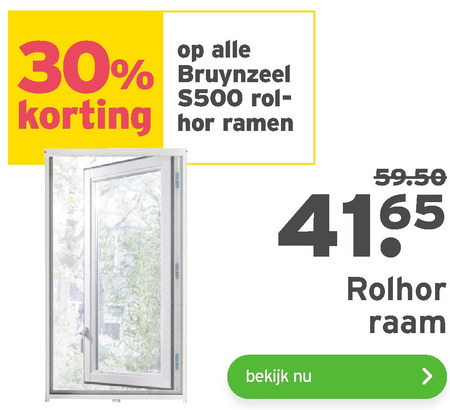 alarm Hervat Madeliefje Bruynzeel raamhor folder aanbieding bij Gamma - details