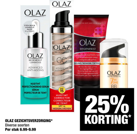 Zaklampen realiteit Markeer Olaz gezichtsverzorging, dagcreme folder aanbieding bij Big Bazar - details