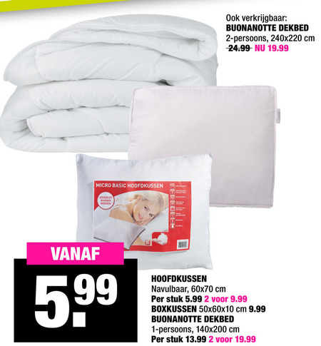 maïs Waden schedel dekbed, hoofdkussen folder aanbieding bij Big Bazar - details