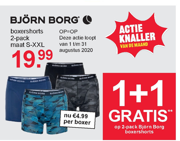 Aanbieding bjorn borg discount onderbroeken