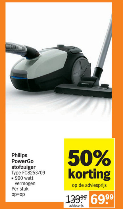 salto pijn doen Reciteren Philips stofzuiger folder aanbieding bij Albert Heijn - details