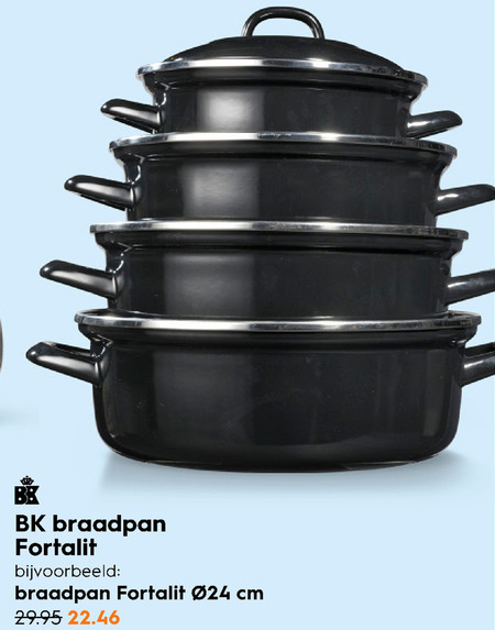 Hopelijk nerveus worden leren BK braadpan folder aanbieding bij Blokker - details