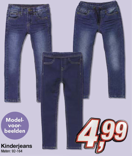 Zeeslak enkel Implicaties jongens jeans, meisjes jeans folder aanbieding bij Kik - details