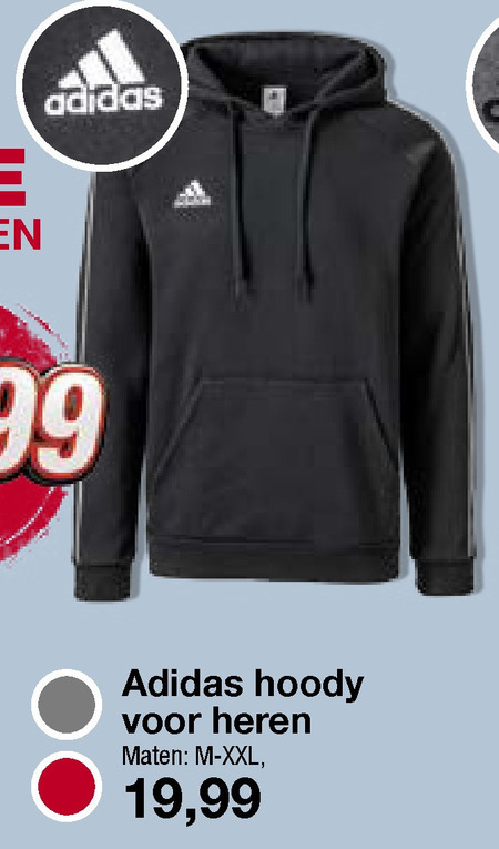 academisch kalmeren symbool Adidas heren sweater folder aanbieding bij Kik - details