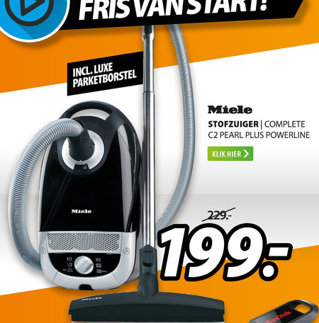 Miele stofzuiger folder aanbieding bij - details