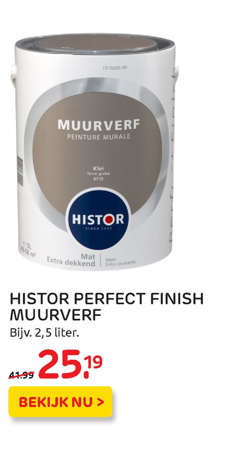 muurverf folder aanbieding bij Praxis - details