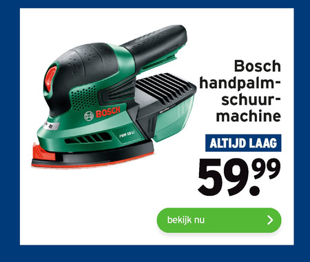 lexicon krijgen blijven Bosch schuurmachine folder aanbieding bij Gamma - details