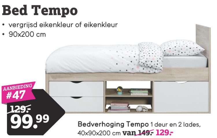 Toevallig emotioneel Kreek ledikant folder aanbieding bij Leenbakker - details