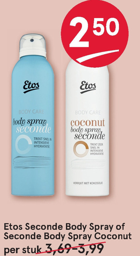 bijtend lengte Iets Etos Huismerk bodylotion folder aanbieding bij Etos - details