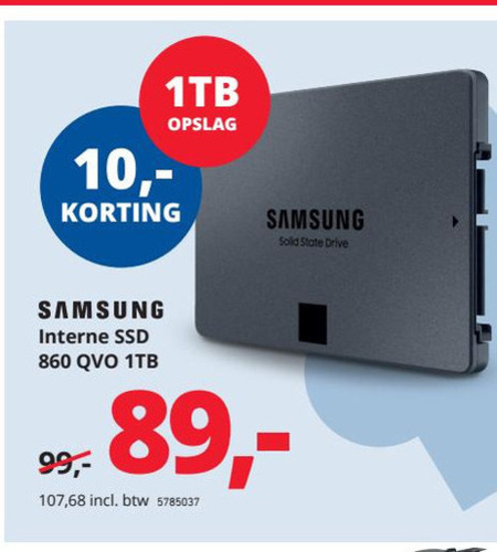 Samsung   ssd harde schijf folder aanbieding bij  Office Centre - details