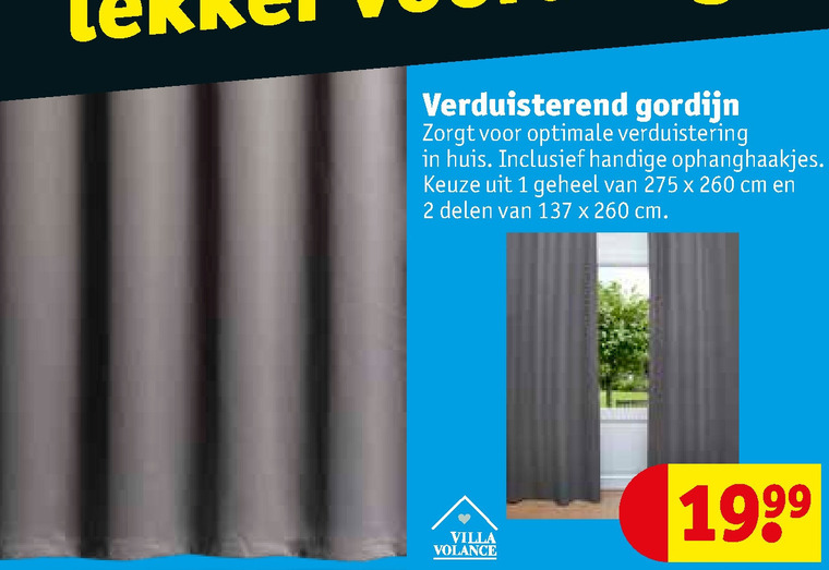 Trekker bereiken Onderverdelen gordijn folder aanbieding bij Kruidvat - details