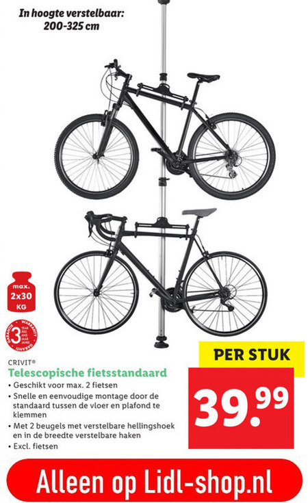 Grace hop Bewusteloos Crivit fietslift folder aanbieding bij Lidl - details