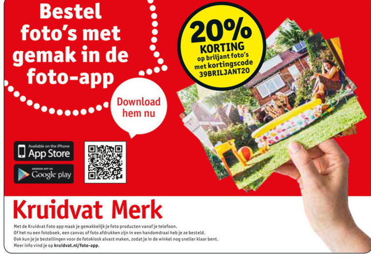 Ik was verrast Cokes browser Kruidvat Huismerk foto afdrukken folder aanbieding bij Kruidvat - details