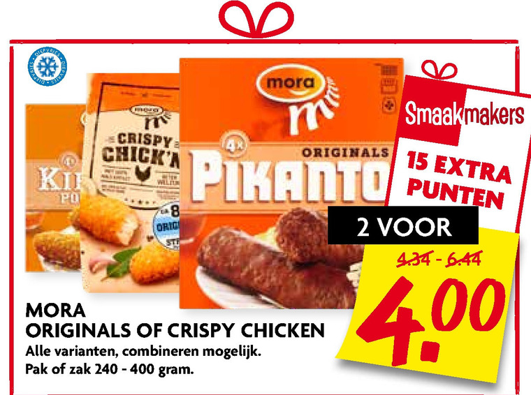 gratis mora snacks bij airfryer recipes