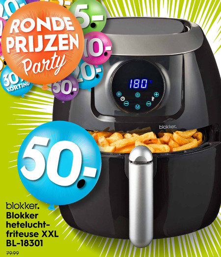 Is aan het huilen ergens welvaart Blokker Huismerk friteuse folder aanbieding bij Blokker - details