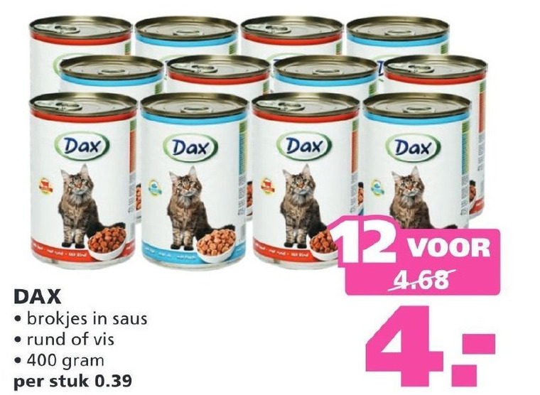 kattenvoer folder aanbieding Ranzijn Tuin Dier - details