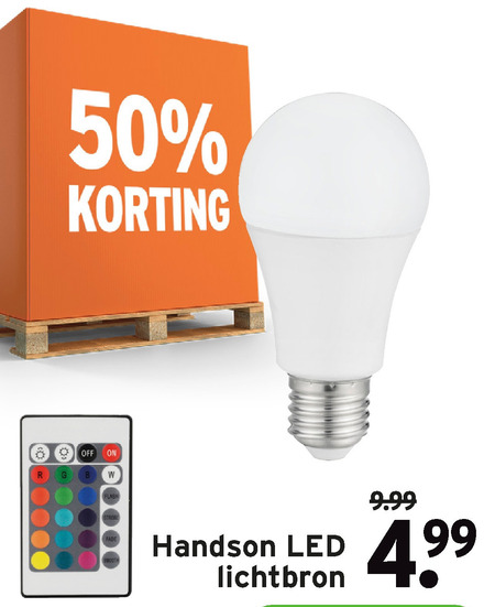 Dwang Lastig Opmerkelijk Handson led lamp folder aanbieding bij Gamma - details