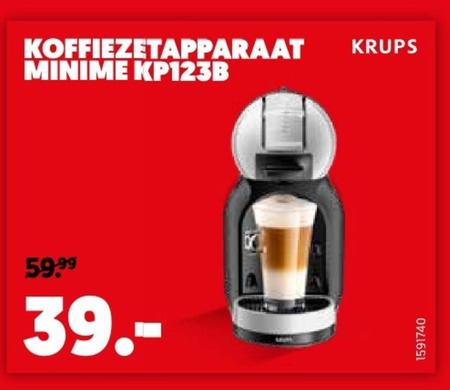 dolce gusto apparaat folder aanbieding bij Mediamarkt details