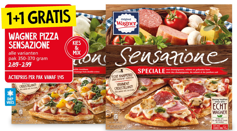 Wagner Diepvriespizza Folder Aanbieding Bij Jan Linders - Details