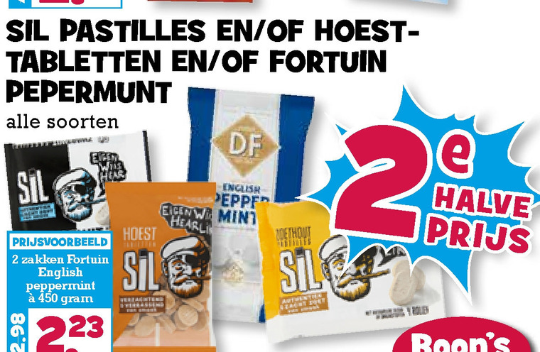 Fortuin   pepermunt, snoep folder aanbieding bij  Boons Markt - details