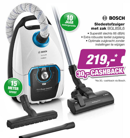 Binnen Traditioneel schilder Bosch stofzuiger folder aanbieding bij EP Electronic Partner - details