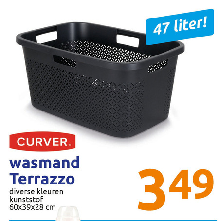 Prestige Streng Verdragen Curver heupwasmand folder aanbieding bij Action - details