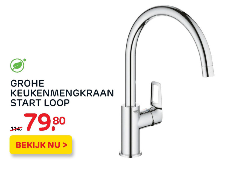 magnetron Vertrouwen gek Grohe keukenkraan folder aanbieding bij Praxis - details