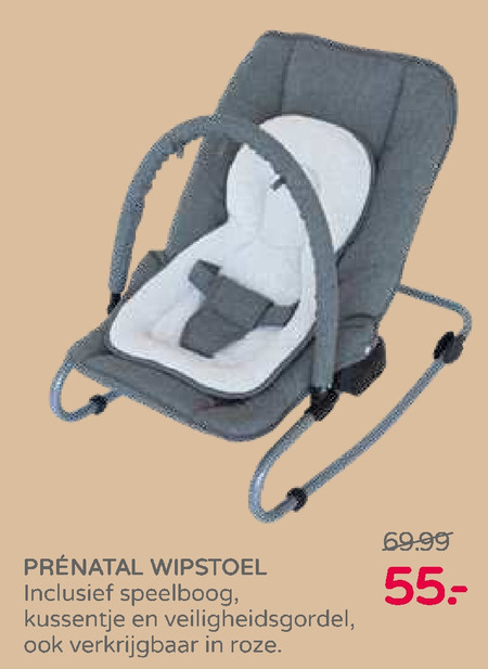 Permanent kleding met de klok mee wipstoel folder aanbieding bij Prenatal - details