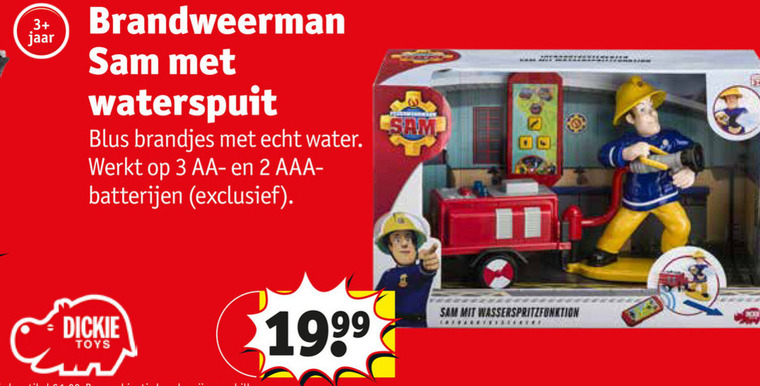 Mediaan Kwalificatie Maori Brandweerman Sam aktiefiguur folder aanbieding bij Kruidvat - details