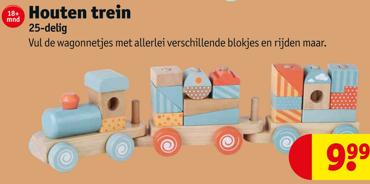 Play trein folder aanbieding bij Kruidvat details