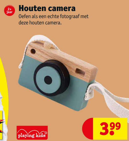 commentator Jong neef Play n Kids houten speelgoed folder aanbieding bij Kruidvat - details