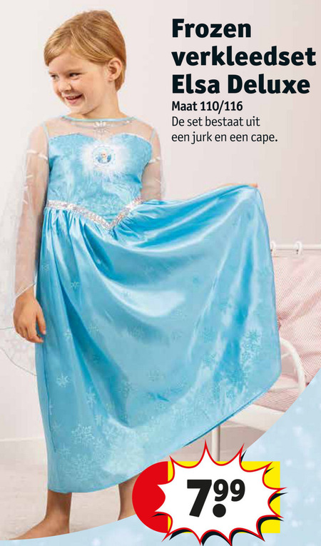 Arabisch engel Kraan Disney Frozen verkleedset meisjes folder aanbieding bij Kruidvat - details