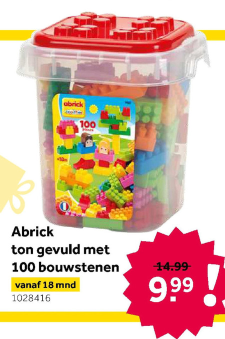 sectie spier liter Abrick abrick folder aanbieding bij Intertoys - details