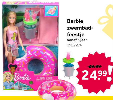 Heerlijk Ithaca extreem barbiepop folder aanbieding bij Intertoys - details