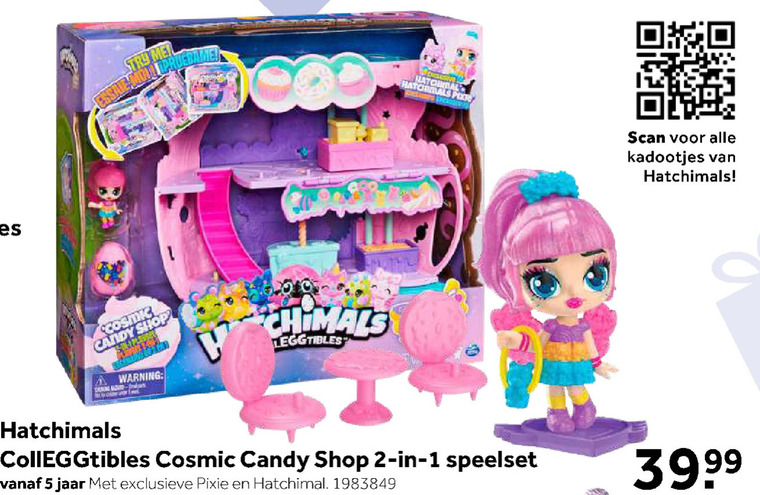 spelen Schurk controller Hatchimals poppetjes folder aanbieding bij Intertoys - details