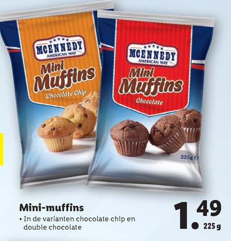 folder Lidl muffins McEnnedy bij aanbieding details -