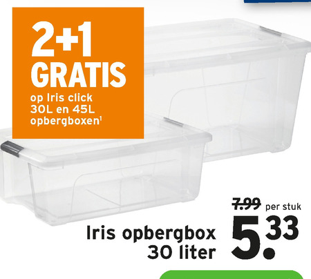 ontvangen Pelmel elektrode Iris opbergdoos folder aanbieding bij Gamma - details