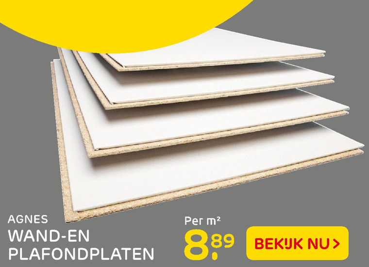 Agnes wandpaneel folder aanbieding Praxis - details