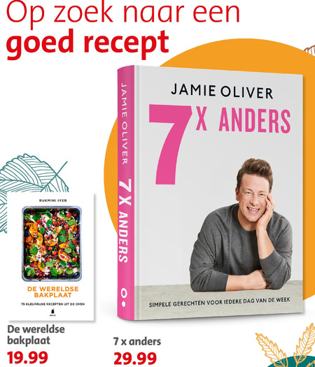 genoeg Zwembad Betrokken Jamie Oliver kookboek folder aanbieding bij Bruna - details