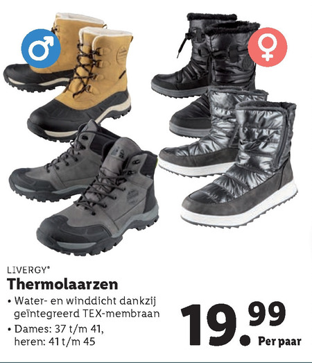 St Assortiment waardigheid heren snowboots, dames snowboots folder aanbieding bij Lidl - details