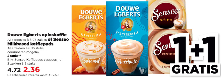 Douwe Egberts Senseo Oploskoffie Koffiepad Folder nbieding Bij Plus Details