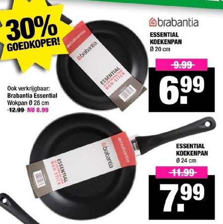 Brabantia koekenpan folder aanbieding bij Big - details