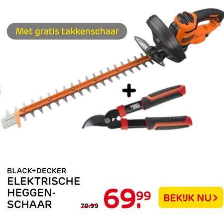 Black and Decker heggenschaar bij Praxis details