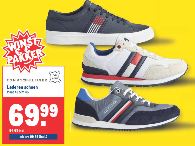 Verleden Steil uitsterven Tommy Hilfiger heren sneakers folder aanbieding bij Makro - details