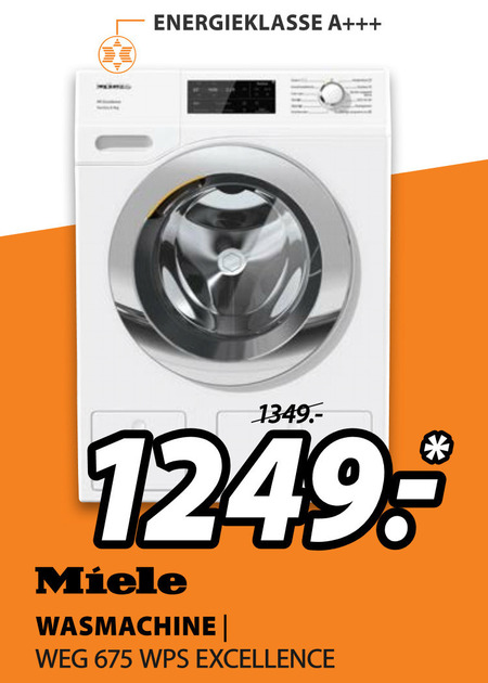 bibliotheek eigenaar leraar Miele wasmachine folder aanbieding bij Expert - details